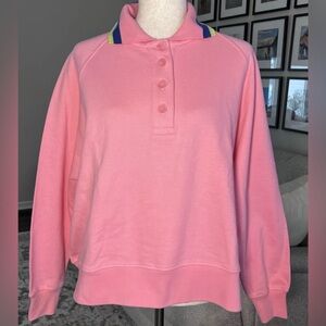 Anthropologie Dr Bloom Barcelona Rosa Sweatshirt Polo Pullover S/M US 4-8
